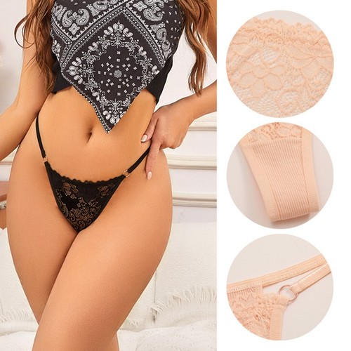 String femme taille basse dentelle respirant sexy lingerie de différentes coule