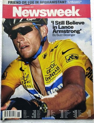 Newsweek 3. September 2012 Lance Armstrong Titelgeschichte Buzz Bissinger Vin...