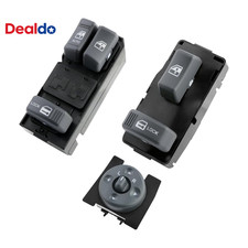 Master Power Window Switch Mirror Control Driver Passenger Side 2 Door, Compat
