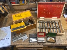 Record 405 Multi Plane, 8x Special bases and cutters, Nosing base, Extra cutters