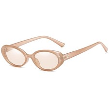  UEB Verfimaci Cat Eye Oval Sunglasses for Women Driving UV Protection