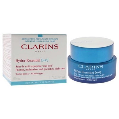 Clarins Hydra-Essentiel HA2 Night Moisturizer All Skin Types 1.7oz / 50ml