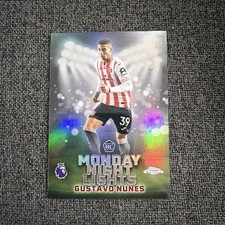 2025-26 Topps Chrome Premier League - Monday Night Lights Gustavo Nunes (RC)