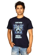 Mens Soccer Power Blue T-shirt