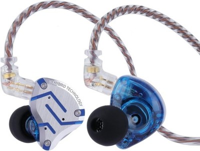 5 Driver Earbuds - Detachable Cable, Sound Isolation for Music & Gaming