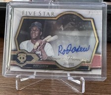 2021 Topps Five Star - Pentamerous Penmanship Rod Carew #PP-RC /25