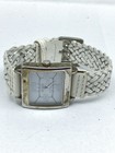 32.5 mmEccussi Women's Sterling Silver Braided Leather Quartz Watch 27.5 — photo 2