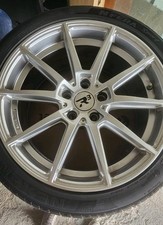 4x Komplettrad 18 Zoll Alufelge Audi A4-S4 B7 235-40 Reifen