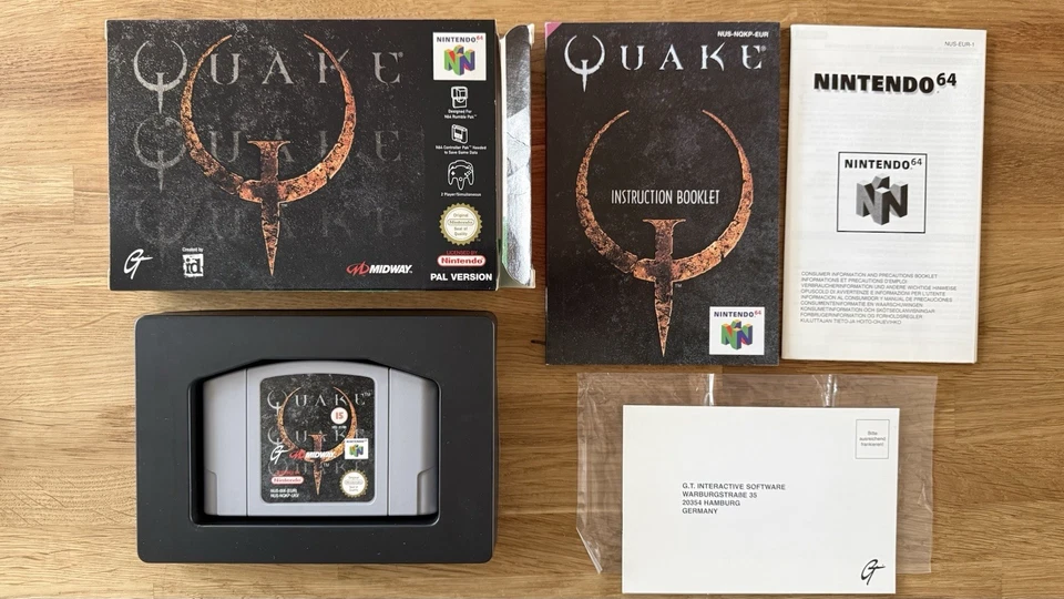 Quake - Nintendo 64 - N64 - OVP - CIB - Bild 2 von 4