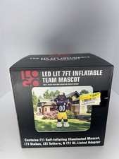 🏈Rare Logo Brands Pittsburgh Steelers 7ft LED Inflatable Team Mascot Yard Decor