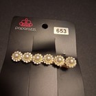 Best Pick Paparazzi - Polished Posh Gold hair clip — photo 2