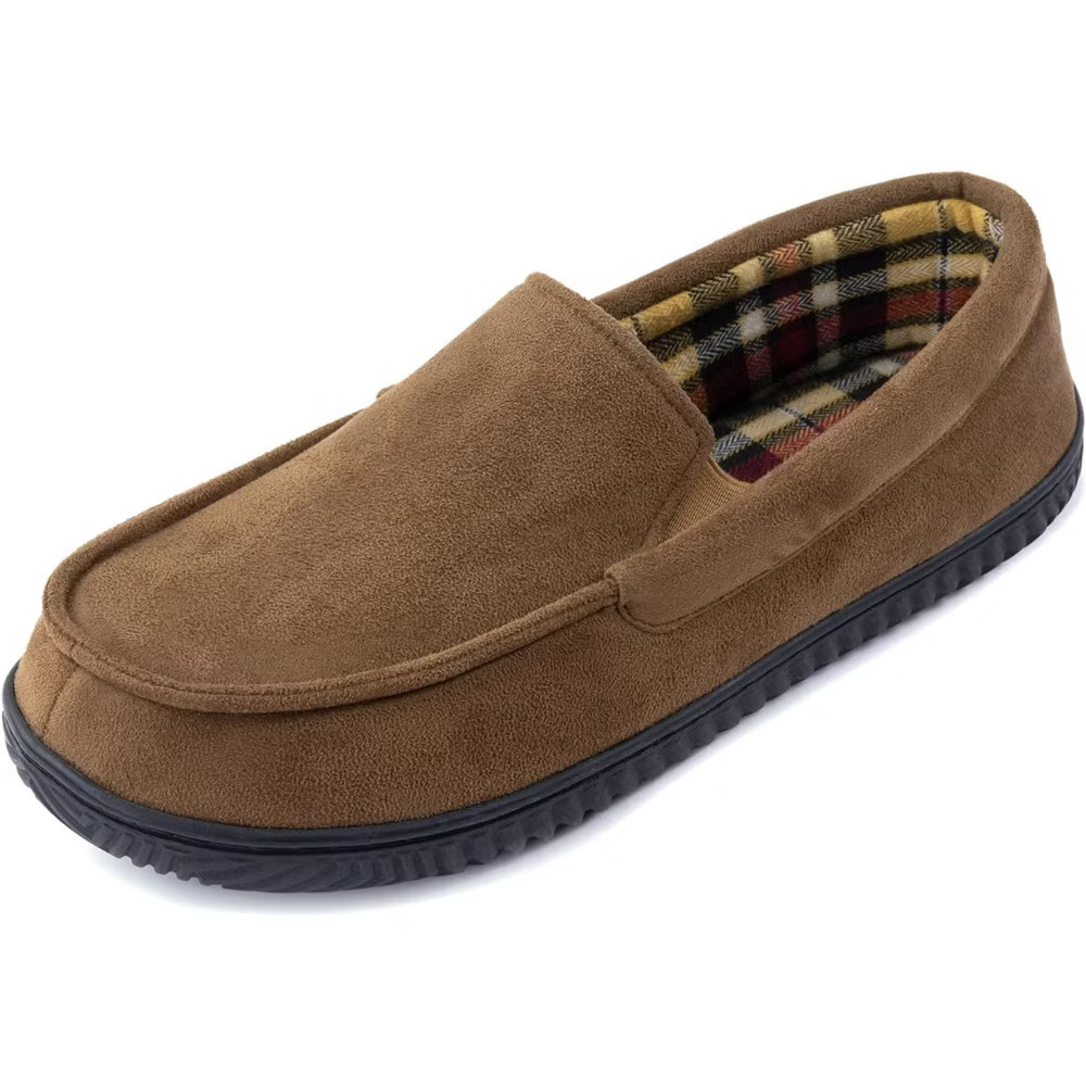 RockDove Mens Flannel Lined Memory Foam Loafer Slipper Size 10 US Men 5190₽