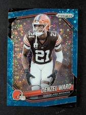 2025 Panini Prizm DENZEL WARD 90/125 No Huddle Blue Prizm Cleveland Browns #90