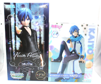 KAITO SPM Noodle Stopper Figur 2er Set Hatsune Miku Prize SEGA FuRyu Vocaloid