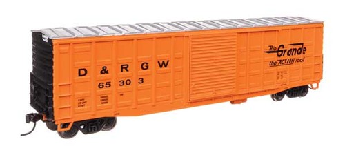 Walthers Mainline 910-46711 escala HO 50' Waffle Boxcar RTR DRGW #65303 | Zustand: New