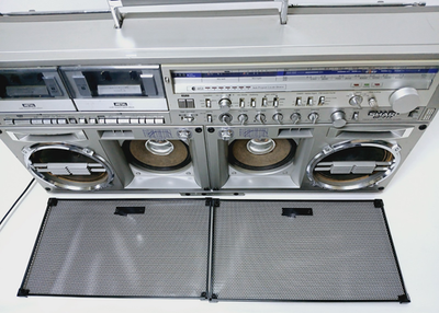 Sharp GF-777 Z Boombox 🌈 RARE 🌈 Cassette Ghetto-Blaster 👌 - For