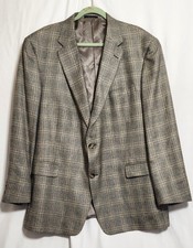 Hart Schaffner Marx Coat Loro Piana 100 Worsted Cashmere 50R See Pics READ 