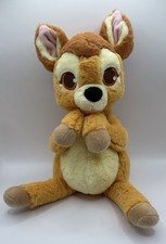 Disney Parks Baby Sitting Bambi Deer Plush Stuffed Animal Soft Toy 12"