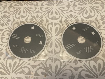 Mac OS X 10.6.7 and Applications Install DVDs For Early 2011 15-inch MacBook Pro