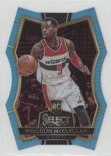 2016-17 Panini Select Premier Level Blue Prizm 37/199 Sheldon McClellan #171 0a3