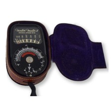 Weston Master II Model 735 Exposure Meter w/ Case Tested Vintage USA