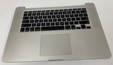 Original MacBook Pro 15" 2015 A1398 Palmrest Touchpad Keyboard No Battery