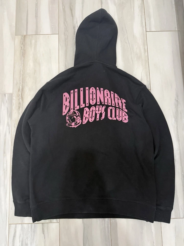 Sudadera para hombre Billionaire Boys Club rosa talla grande Foto 2 de 4