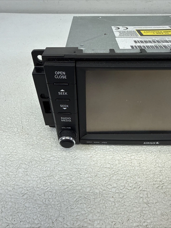 07-13 Chrysler Jeep Dodge Sirius Radio CD MP3 DVD REN MyGIG Uconnect Navigation - Image 2 of 4