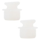 2 stücke langlebige silikondichtungsstopper haushalt thermische isolierung