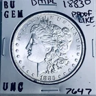 1883 O BU GEM MORGAN SILVER DOLLAR UNC MS+++ U.S. MINT RARE COIN 7647