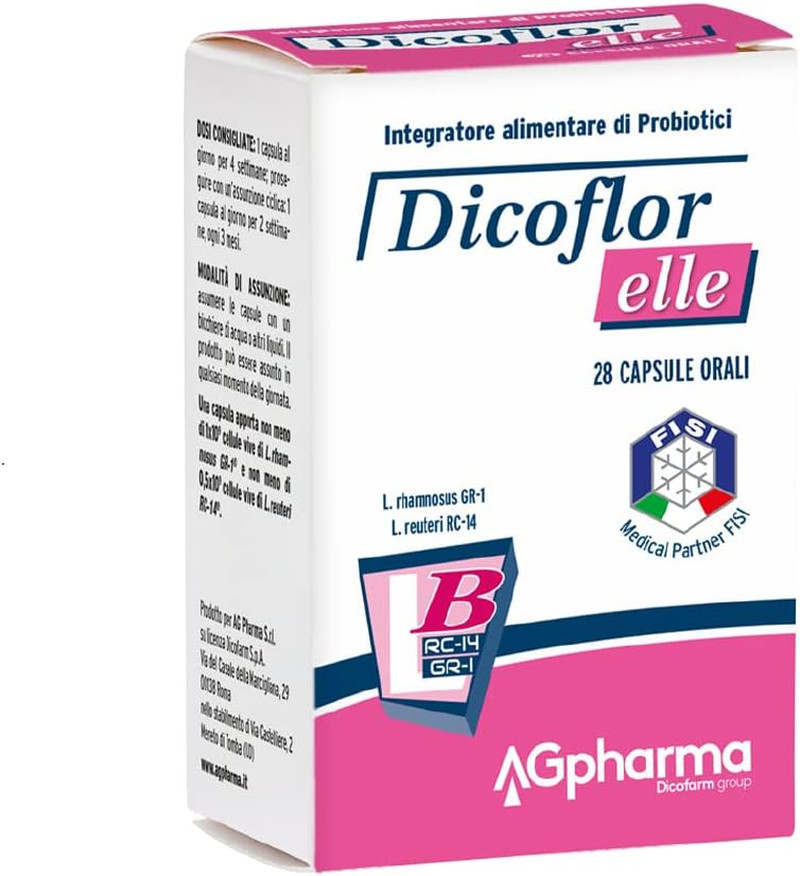 Dicoflor Elle 28 Capsule Orali: Benessere Intimo Quotidiano Donna
