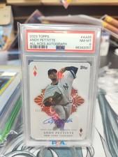 ANDY PETTITTE - AUTO /25 - ALL ACES - 2023 TOPPS UPDATE - AA-65
