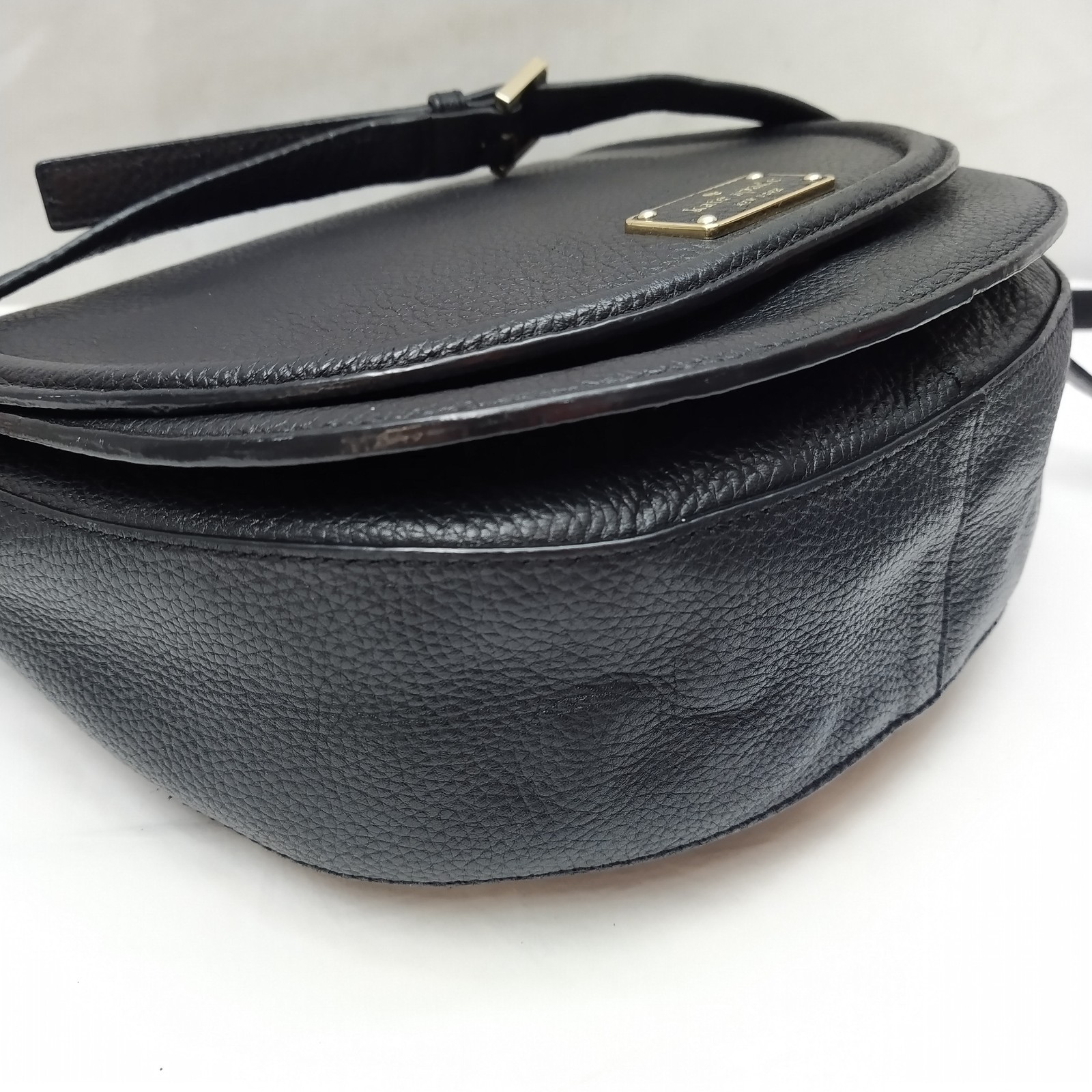 Kate Spade New York Black Leather Flap Closure Top Handle Crossbody Bag thumbnail 17