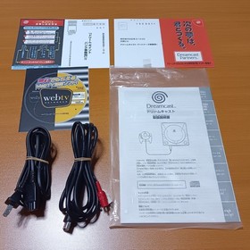 SEGA Dream Cast HKT-3000 Console Set Tested Working NTSC-J From Japan