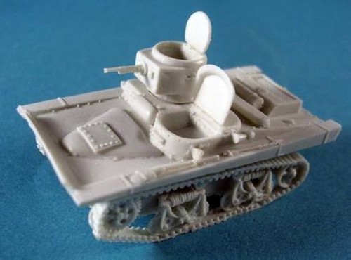 Tanque anfibio ruso T-37 ruso Milicast BR11 1/76 resina Segunda Guerra Mundial - Imagen 3 de 4