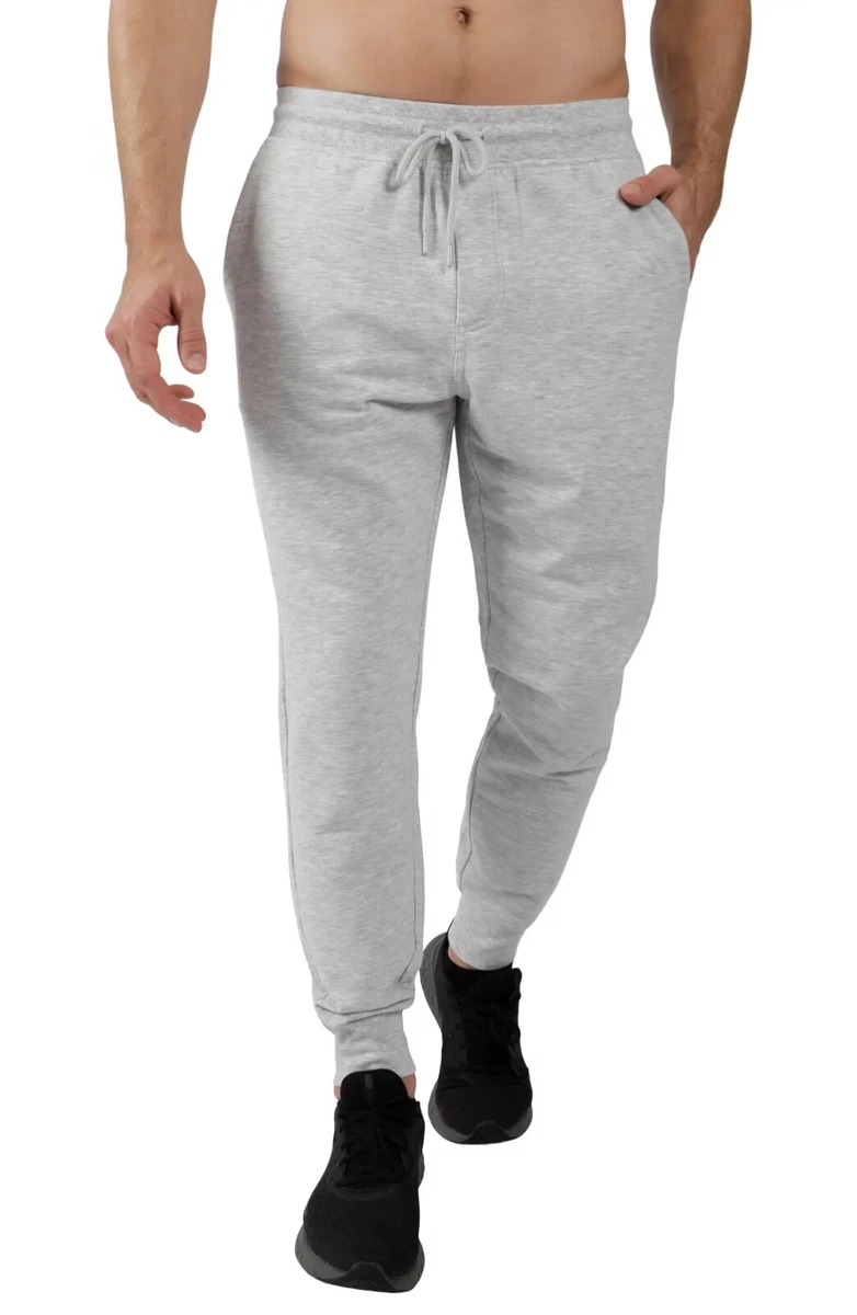 Mens Heather Brushed Inside Jogger - 90 Degree by Reflex