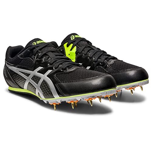 EFFORT 13 （24cm） Asics track & field spikes EFFORT 13 1093A167 Black/Pure Silver