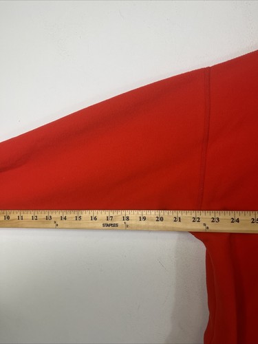 Vintage Helly Hansen Herren Prostretch Fleece Pullover Rot Made in USA Neu mit Etikett XL - Bild 8 von 8