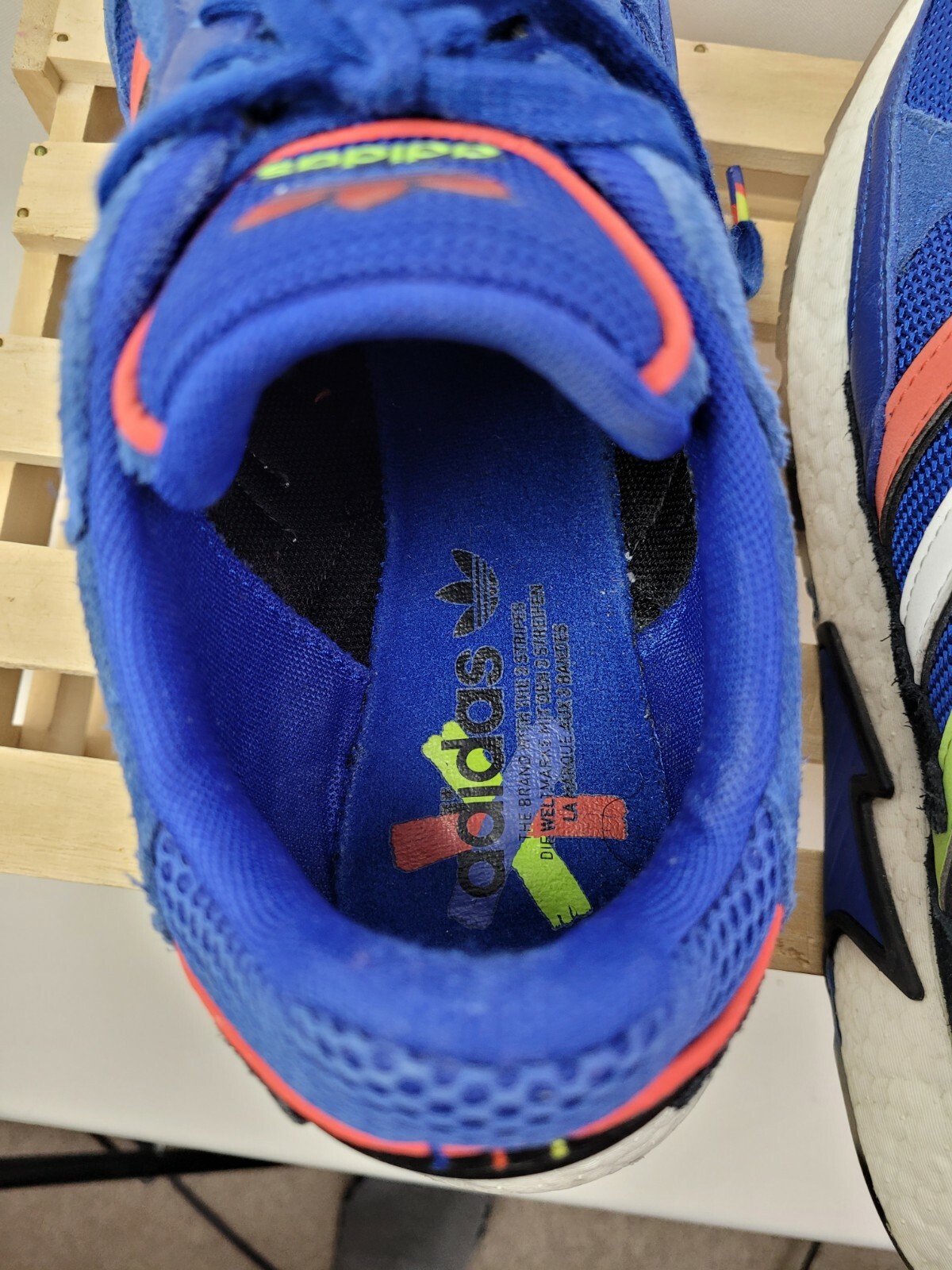 Adidas Originals Tresc Run Boost Men's Sneakers Running Shoes EE5685 blue in box