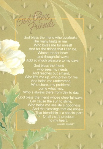 Friendship Friend Friends By Amanda Bradley Ambassador Greeting Card - 第 1/3 張圖片