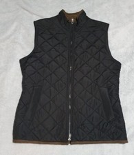 Magaschoni Fleece Lined Gilet Bodywarmer Jacket Waistcoat - Black Size S