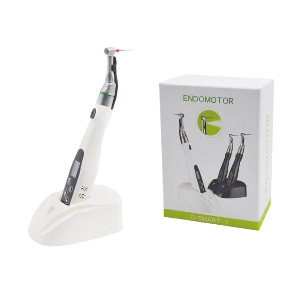 BOMAOER Dental Endomotor with LED light Mini Reduction handpiece head 16:1 push button