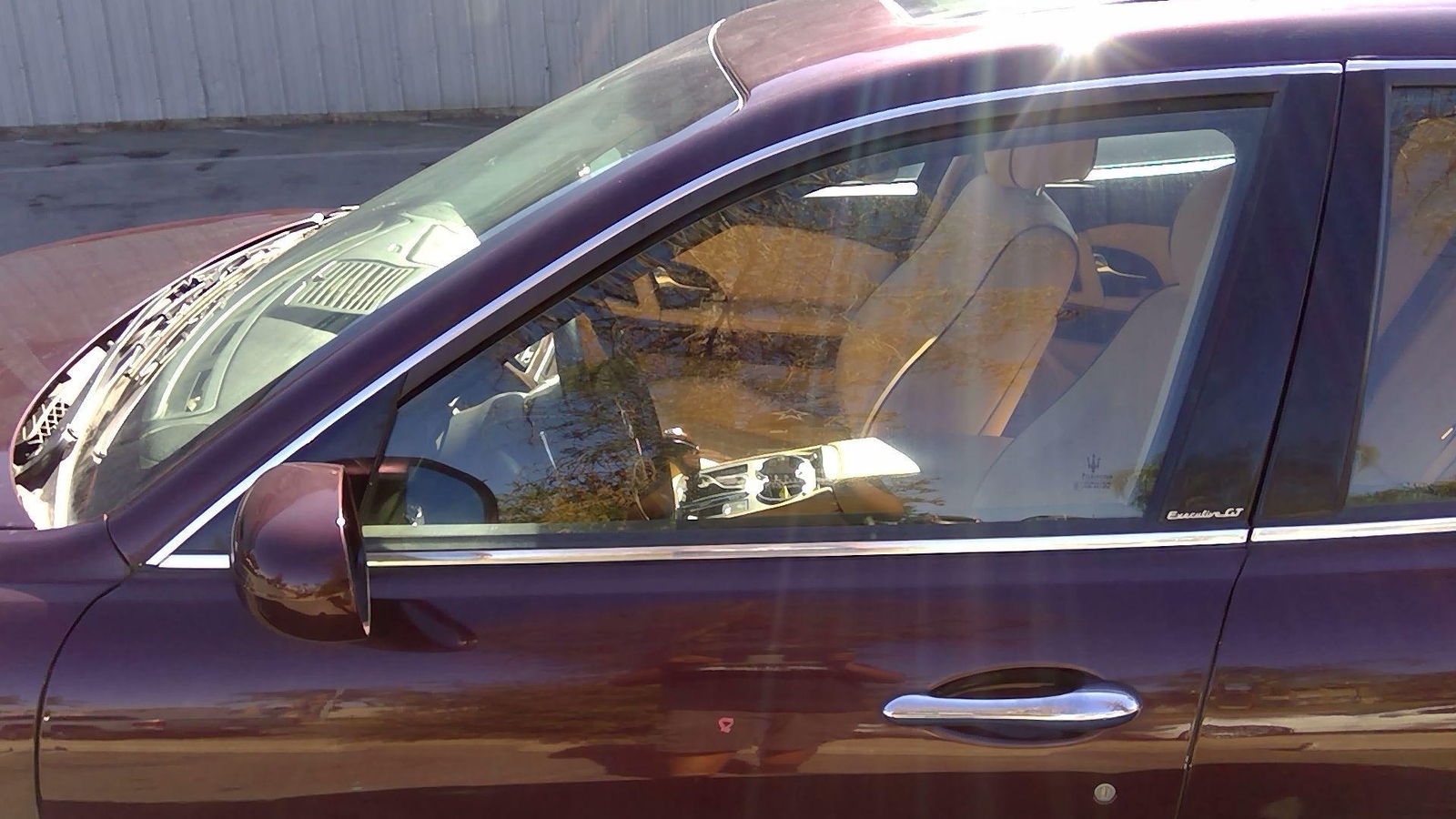 08 MASERATI Left LH Driver Front Door CODE=226125 Shell