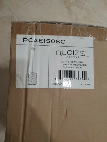 Quoizel Lighting PCAE1508C Abode - 1 Light Mini Pendant - 10 Inches high - Picture 2 of 2