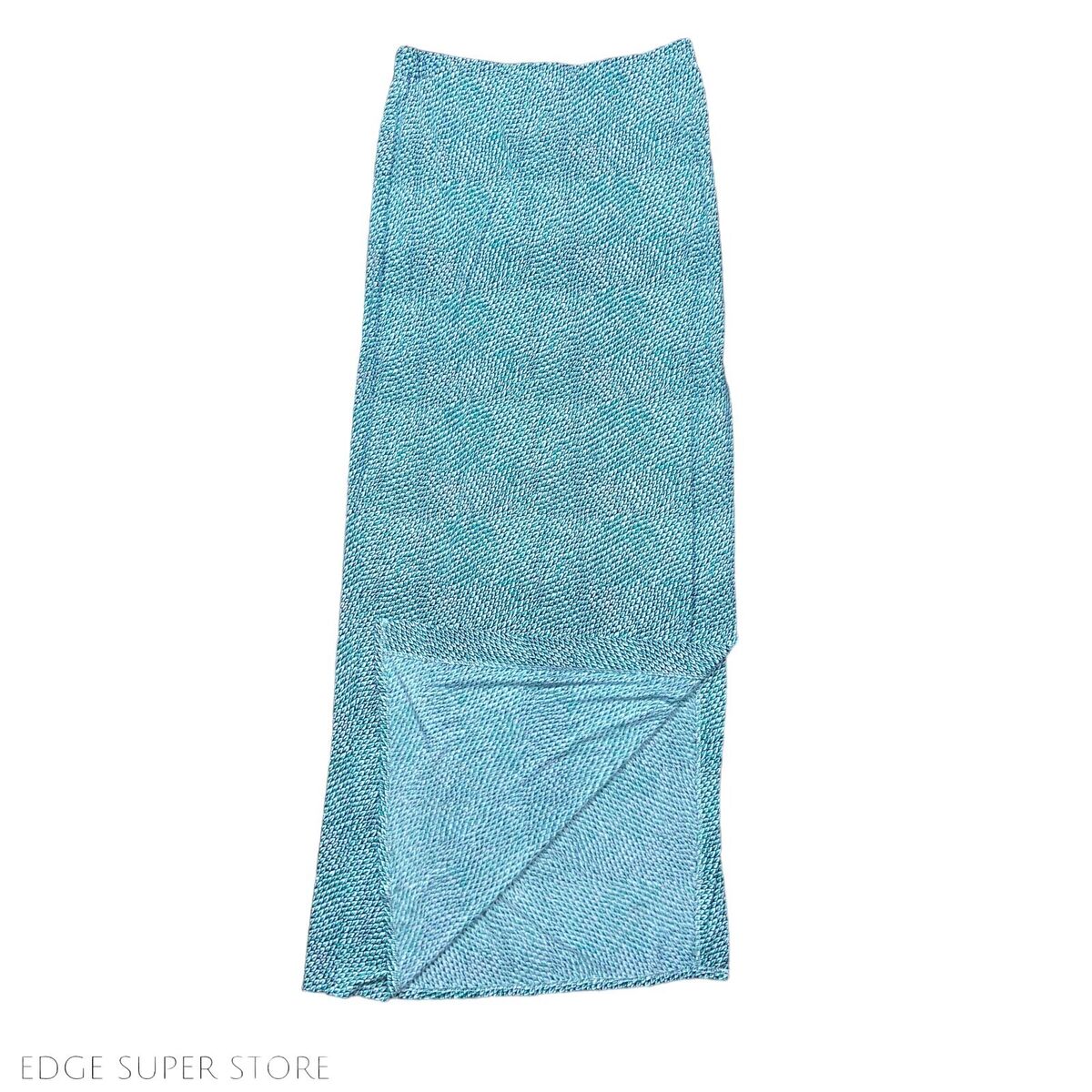 Joie Filya Teal Turquoise Leaf Print Maxi Pull On Elastic Joie Filya Teal Turquoise Leaf Print Maxi Pull On Elastic