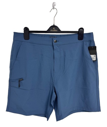 Eddie Bauer Horizon Guide Wander Shorts Mens Size 36 Blue Navy | eBay