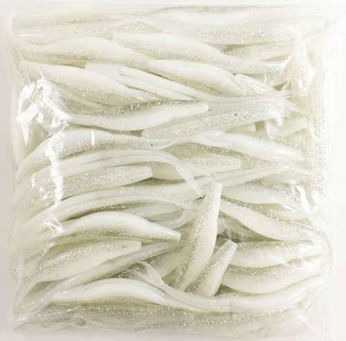 ZOOM SUPER FLUKE 100 PACK BULK 5.25" 023-185 WHITE ICE DN1304