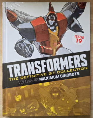 Transformers Definitive G1 Collection Volume 40 Maximum Dinobots HC Hardcover