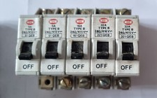 MEM MEMSHIELD 1 MCB CIRCUIT BREAKERS M9 6A 10A 16A 20A 32A TYPE 2, 3, 4, B & C