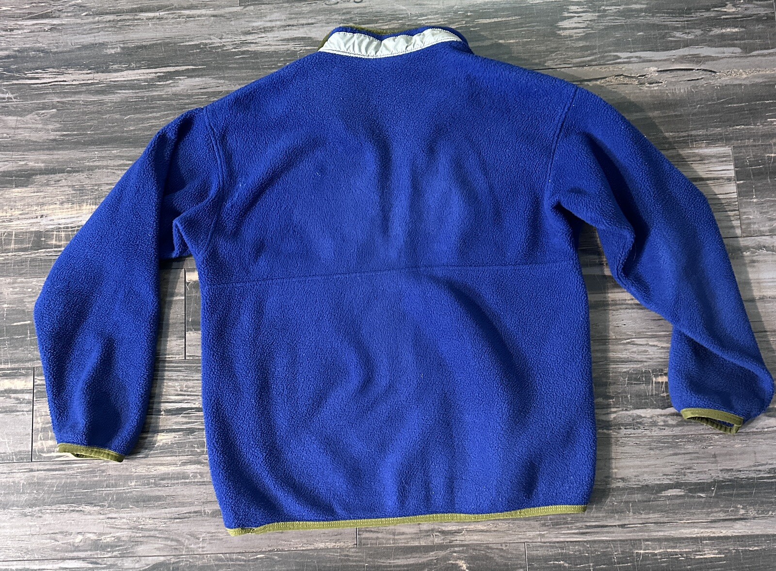 Patagonia Kids Synchilla Marsupial Half Zip Pullover Blue  Size Sz XLarge thumbnail 3